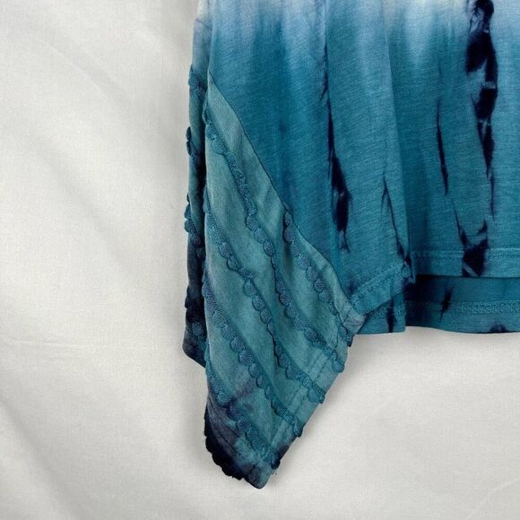 NWT Yak & Yeti Tye Dye Shark Tooth V-Neck Tank Small - Picture 2 of 9